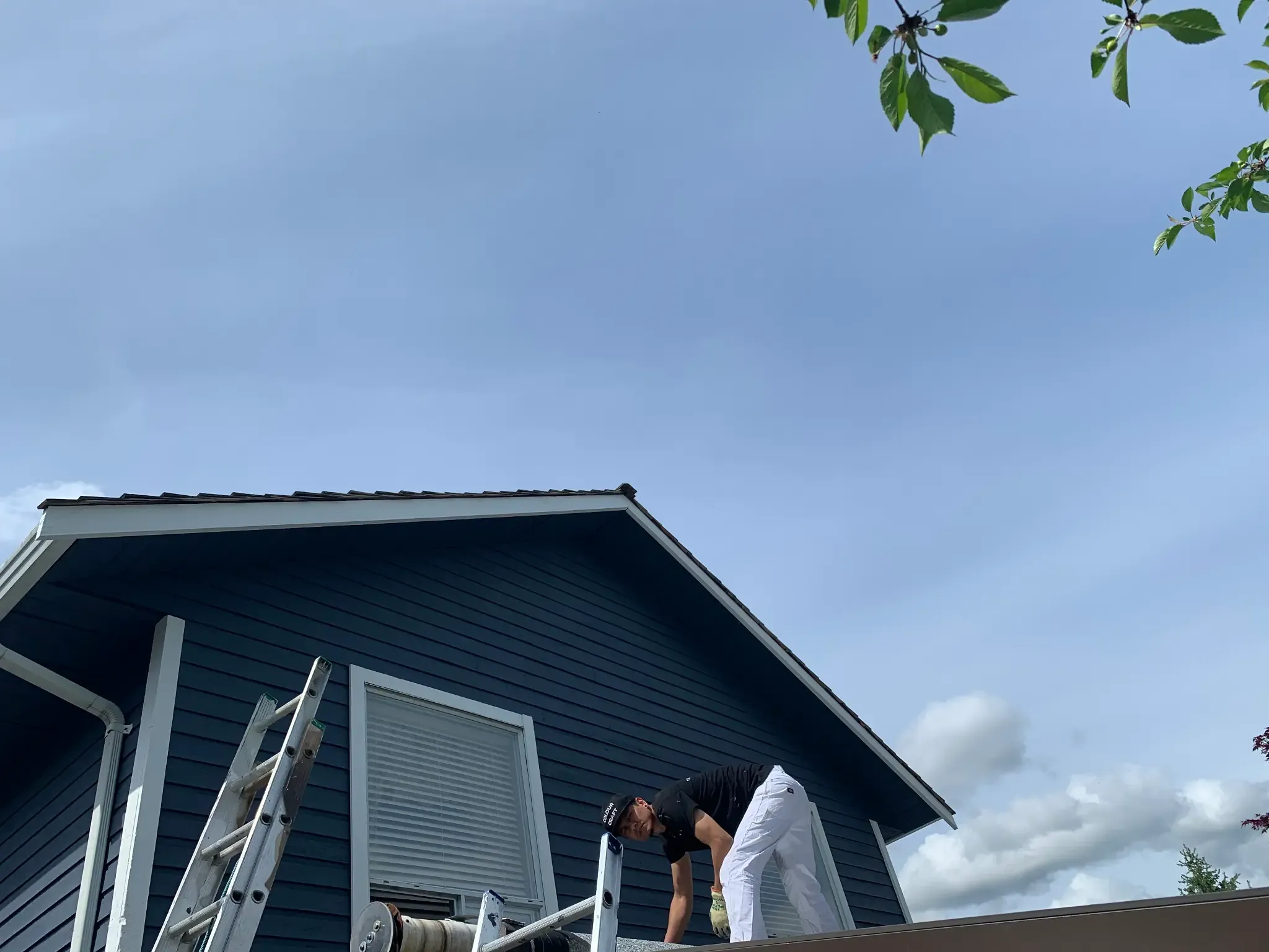 Before — Brackendale craftsman home front, Squamish BC