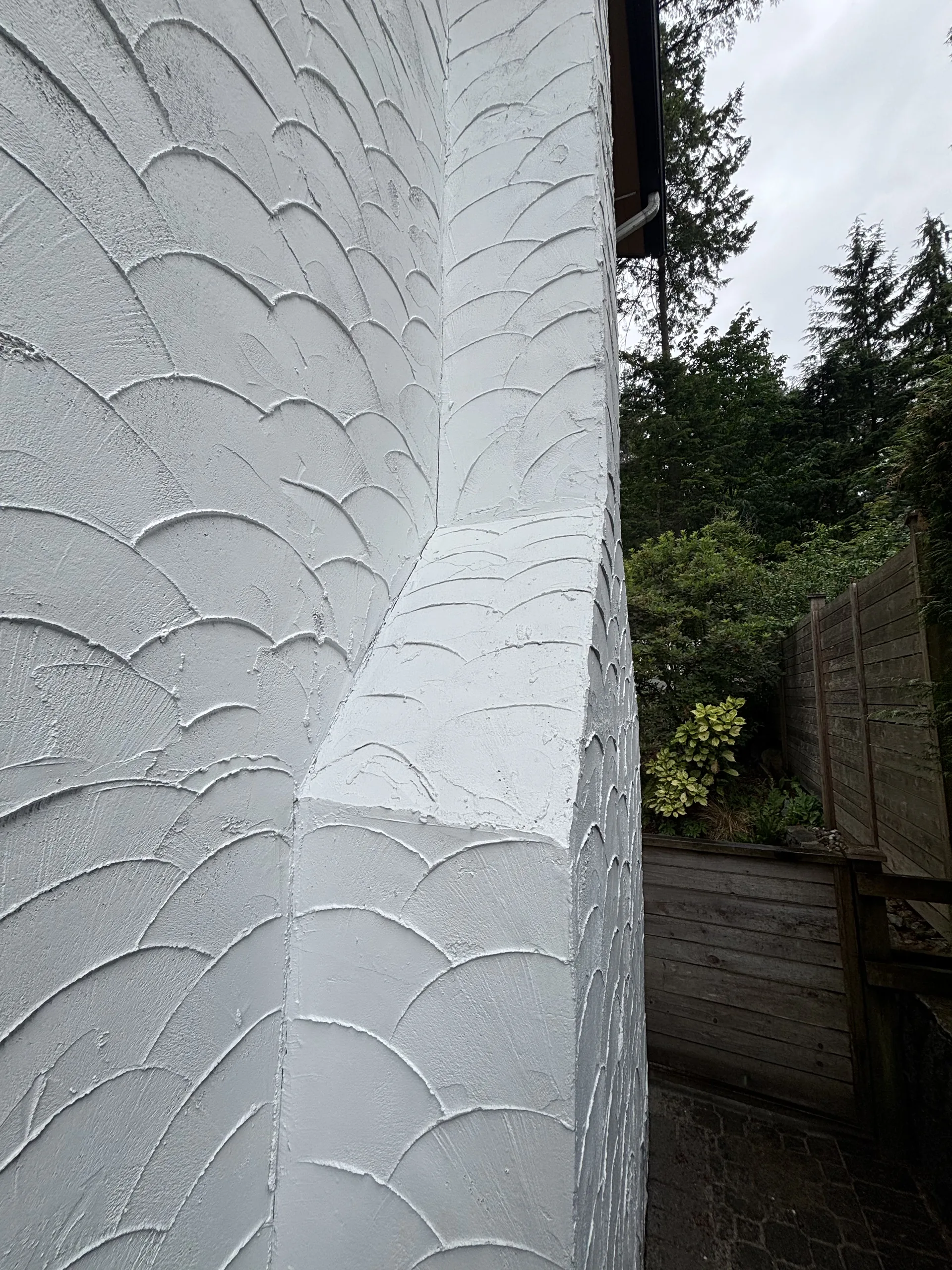 Stucco painting completed — North Vancouver BC exterior painters