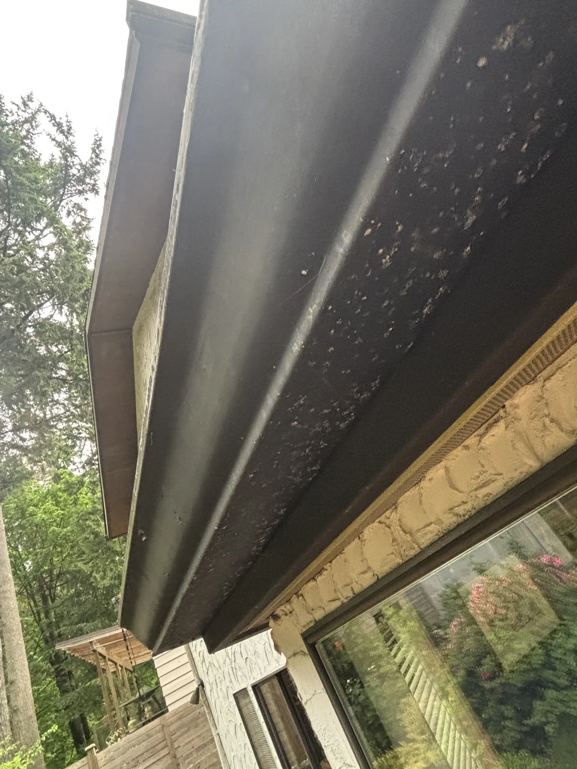 Final view — stucco painting Edgemont Village North Vancouver
