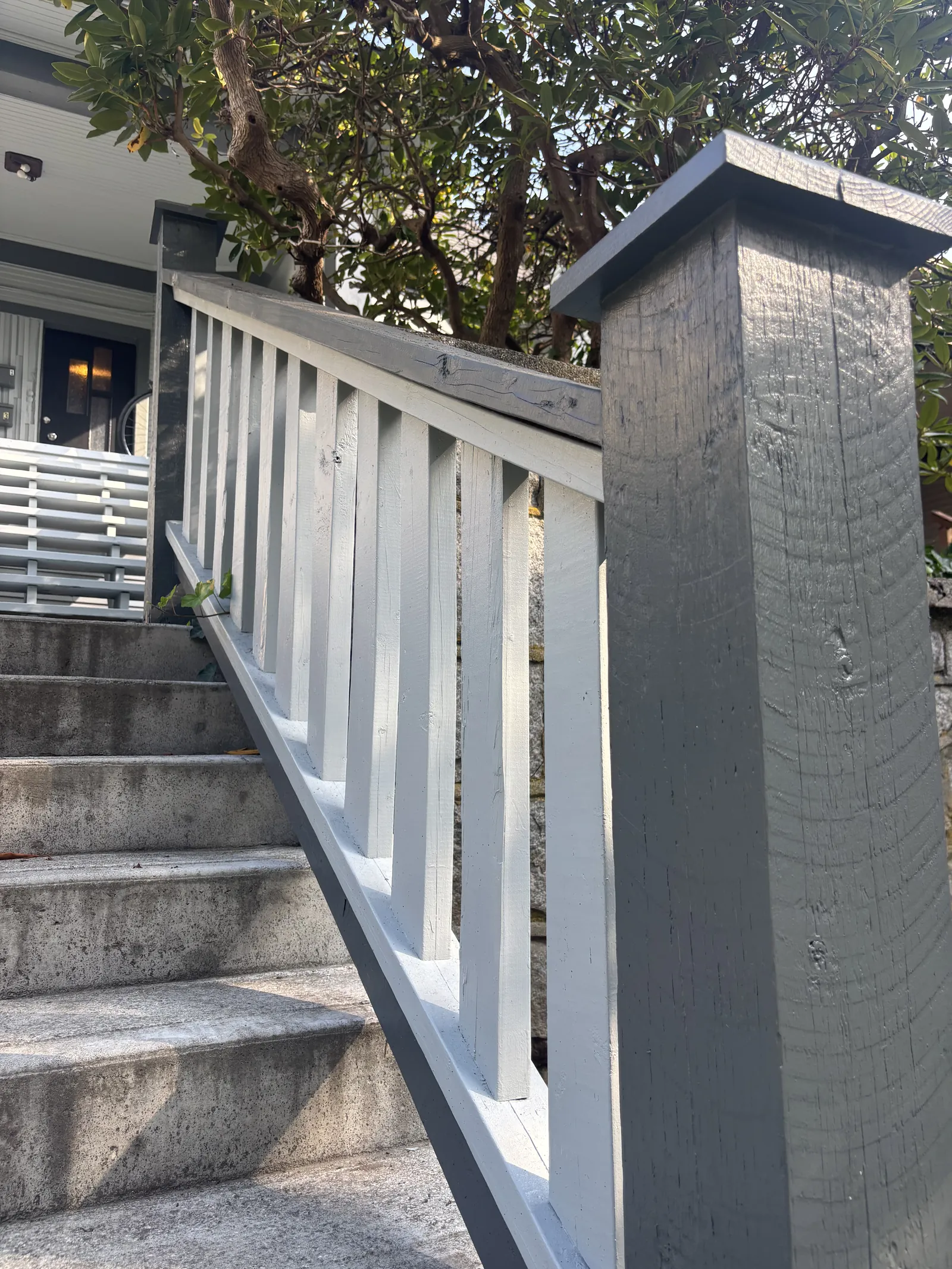 After — East Vancouver heritage home side view, completed
