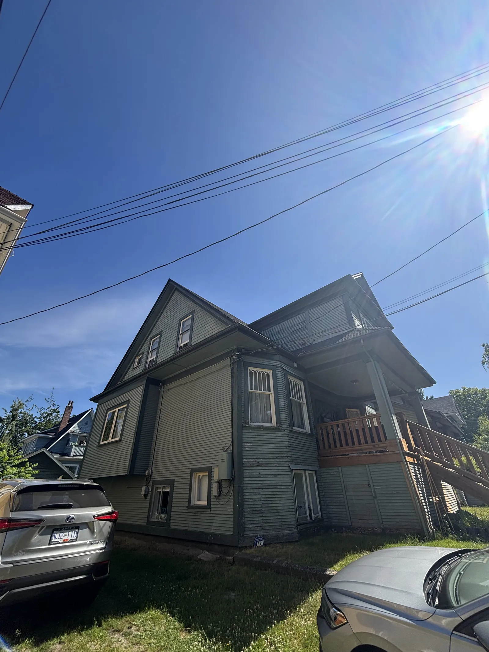 Before — East Vancouver heritage home front view