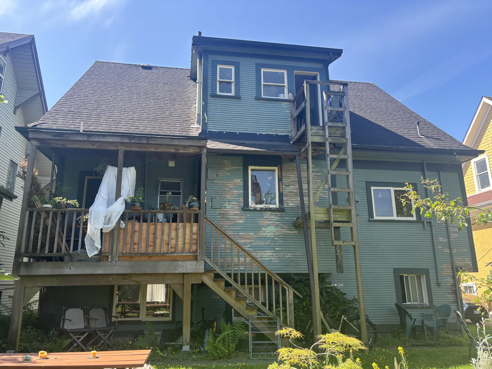 Before — East Vancouver heritage home side view