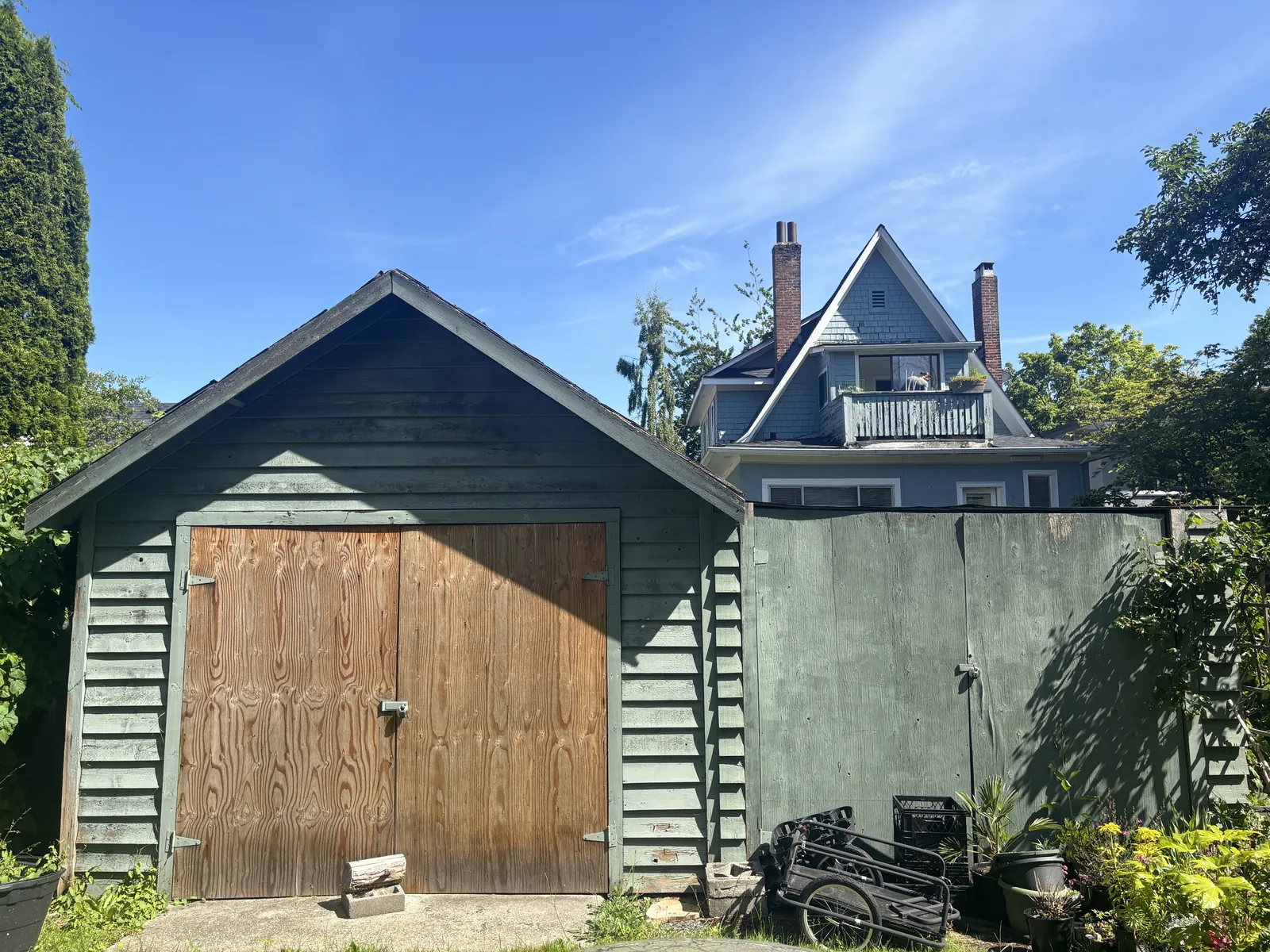 Before — East Vancouver heritage home trim and fascia