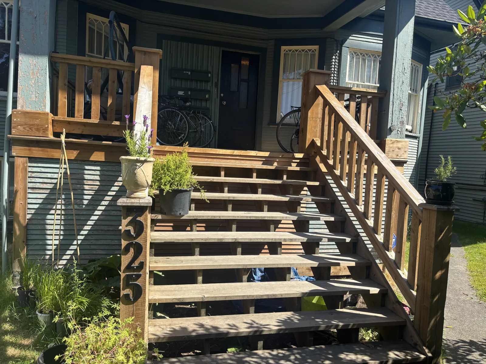Before — East Vancouver heritage home upper storey
