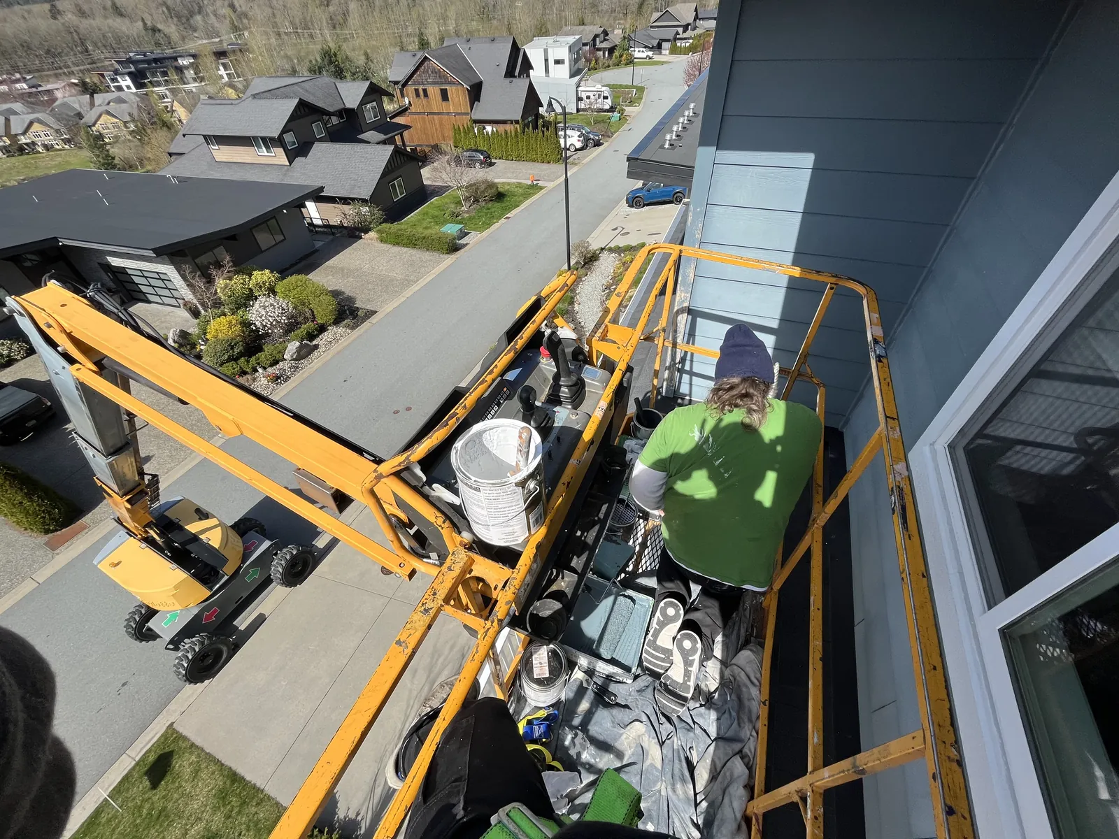 Garibaldi Highlands 4-storey — in progress, doors