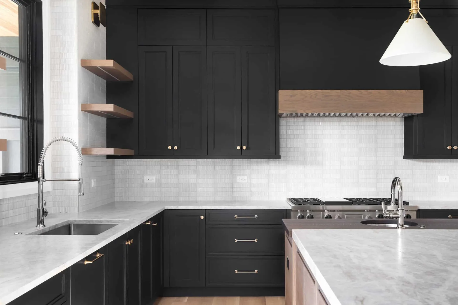 Professional cabinet painting result