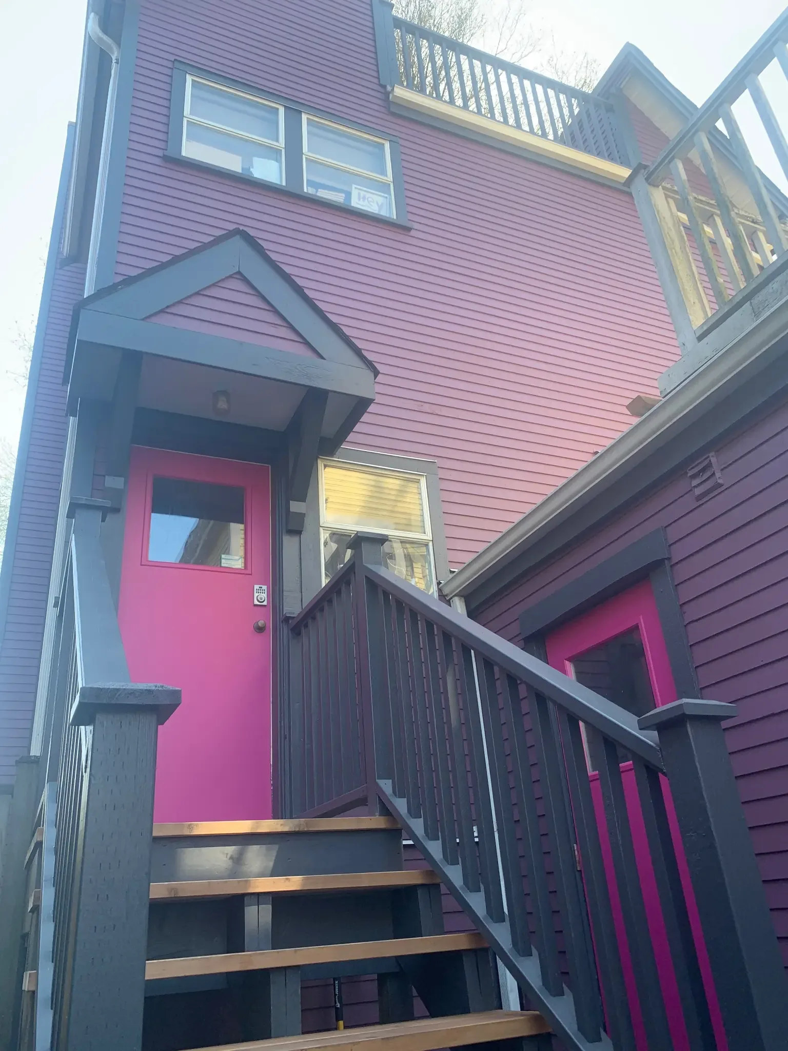 After — Side wall completed, East Vancouver