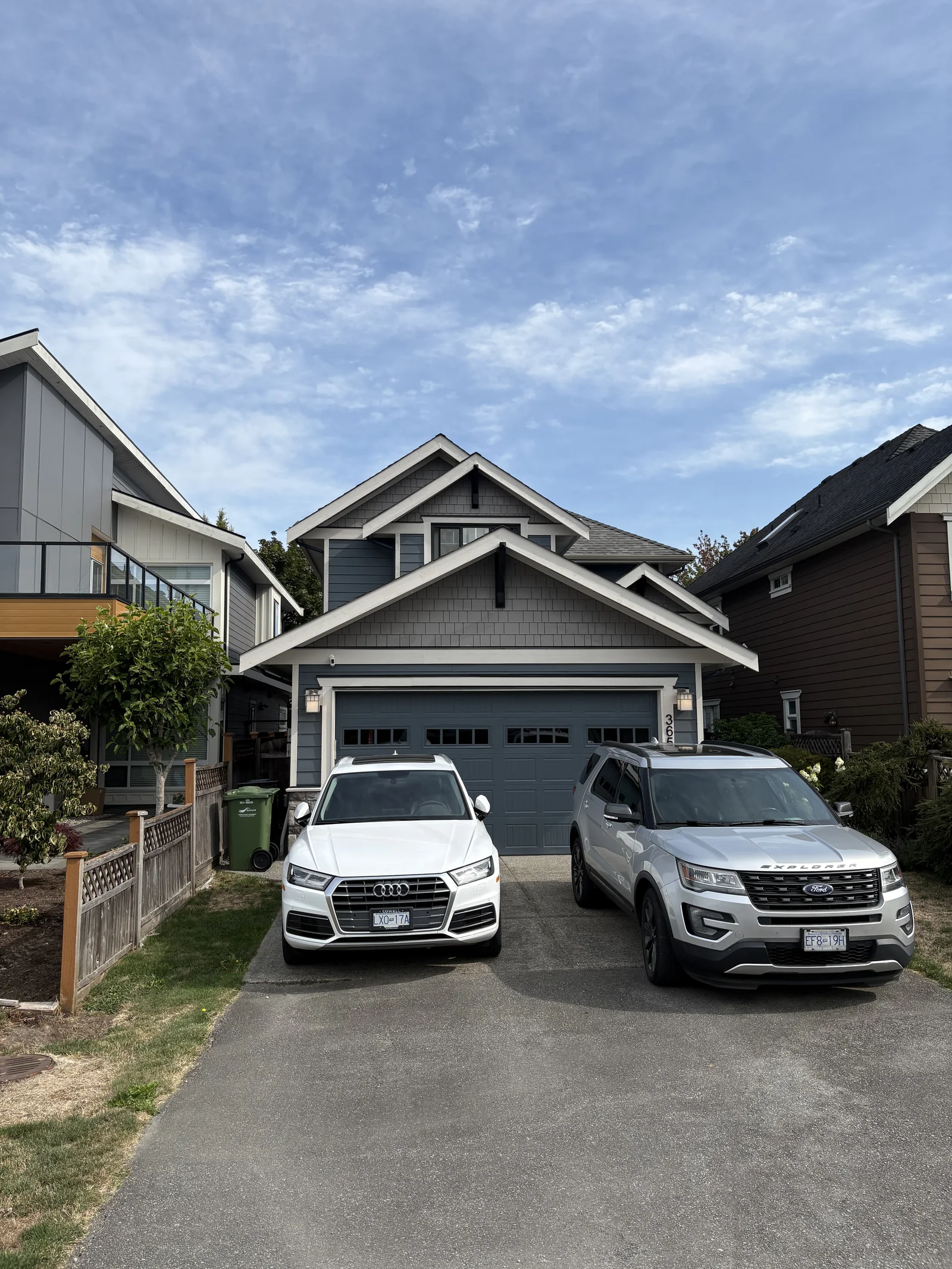 Mark residence exterior trim repaint — Steveston Richmond BC by Colour Craft Painting