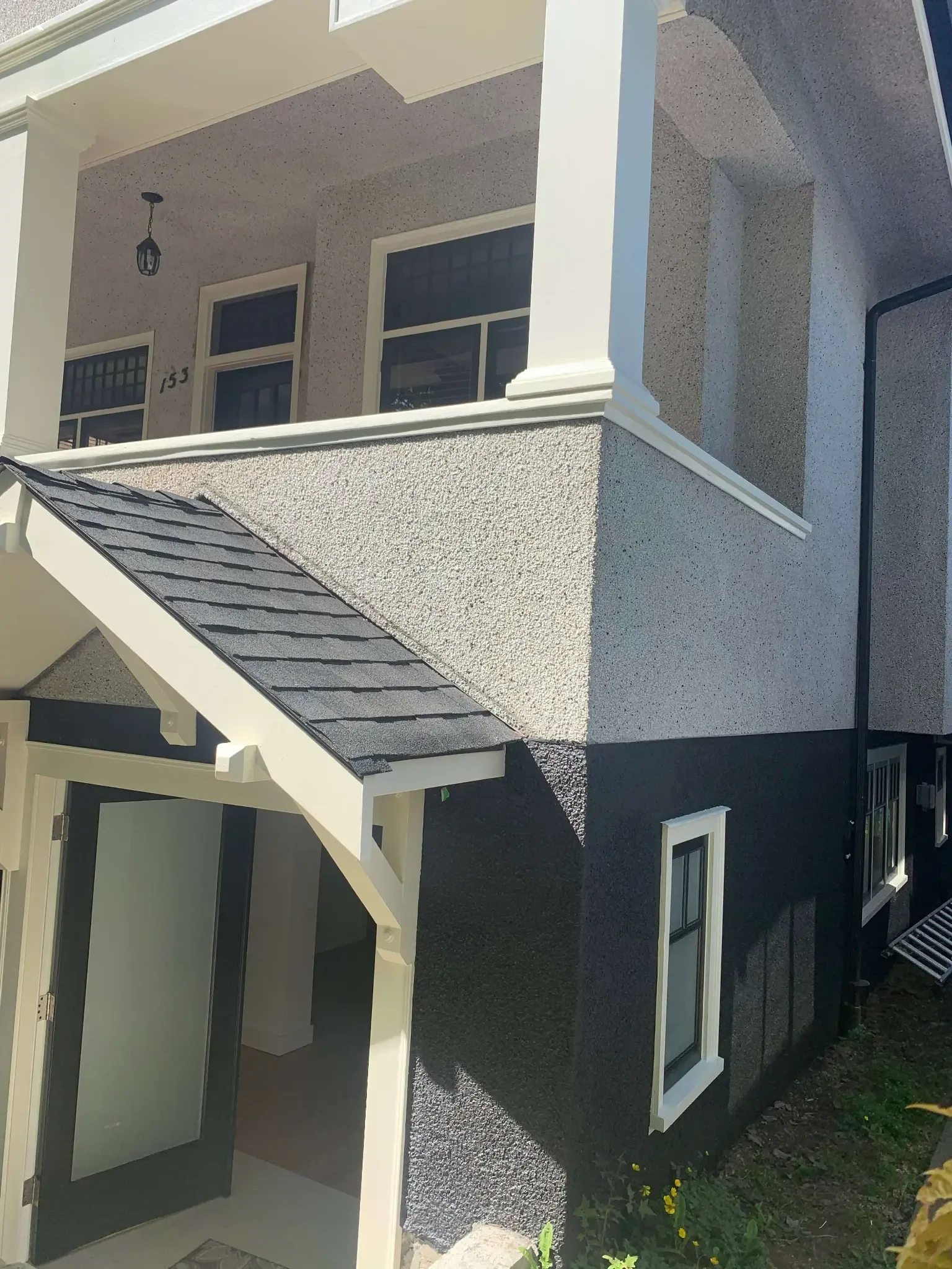 Rear pergola after painting — Mount Pleasant East Vancouver BC