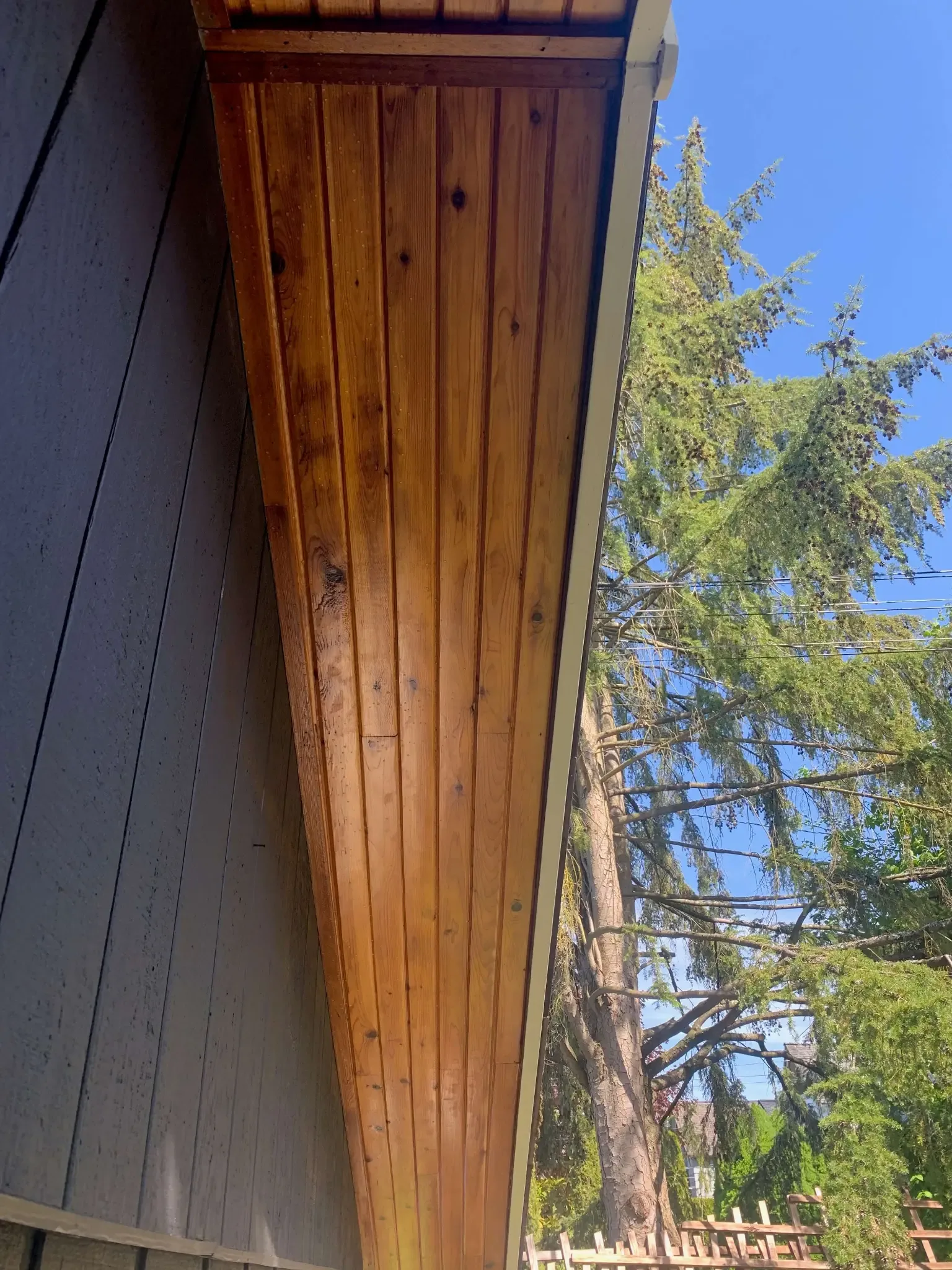 Door frame detail after painting — exterior painters East Vancouver