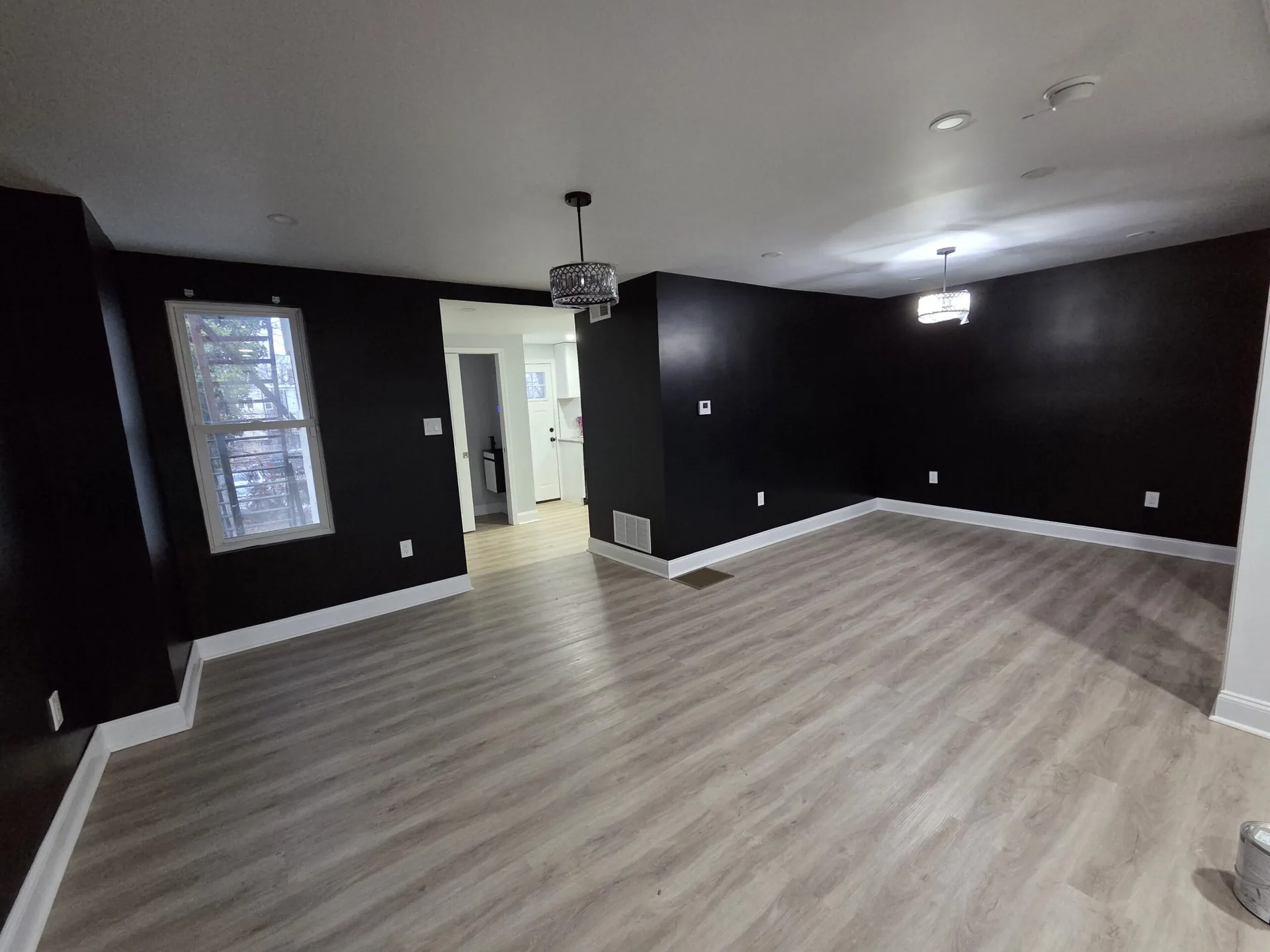 Bedroom interior painting Philadelphia PA — Tricorn Black