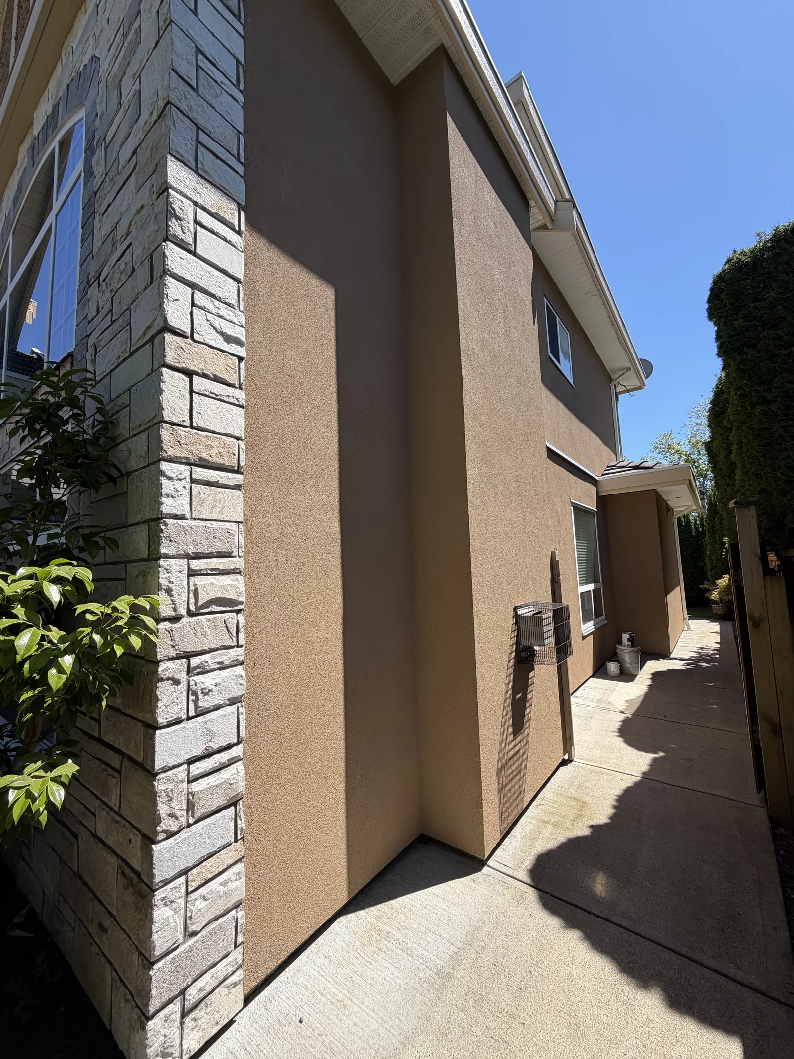 Luxury Stucco Exterior Transformation — Seafair, Richmond, BC