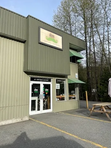 Commercial exterior painters Squamish BC — Sherwin-Williams Duration Moss Green