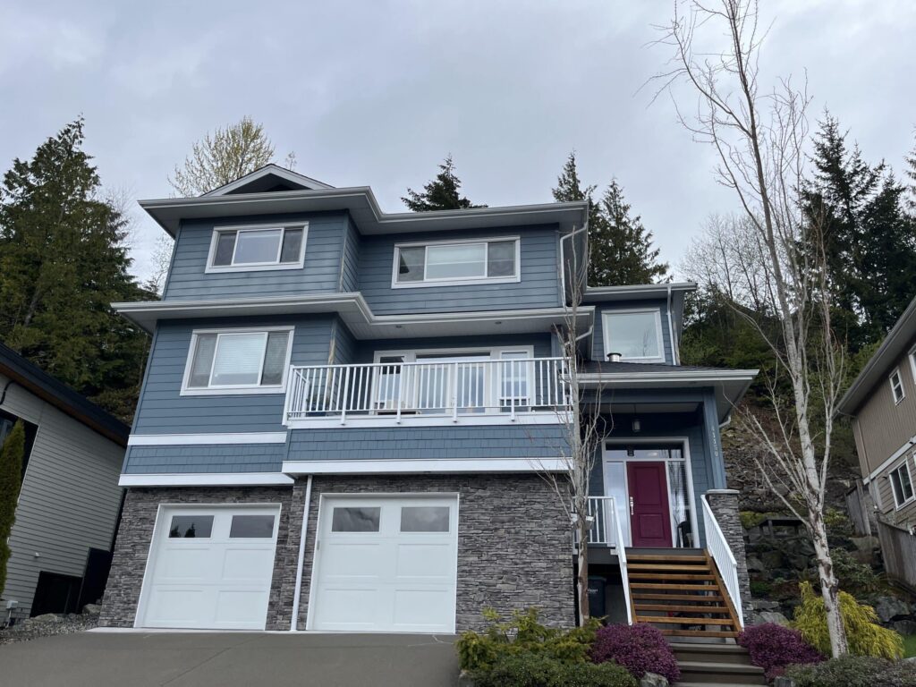 Exterior House Painting work in progress