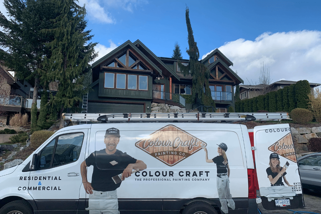Squamish exterior staining