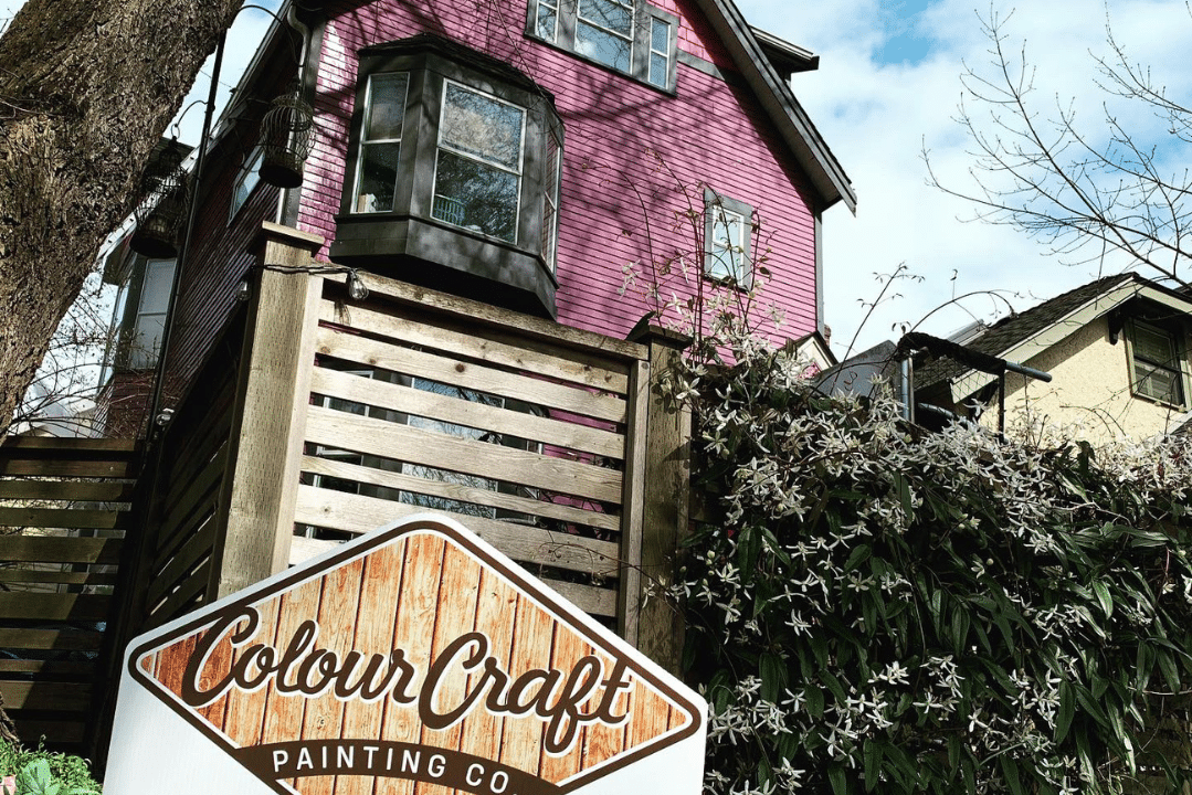 exterior house painting in East Vancouver, BC