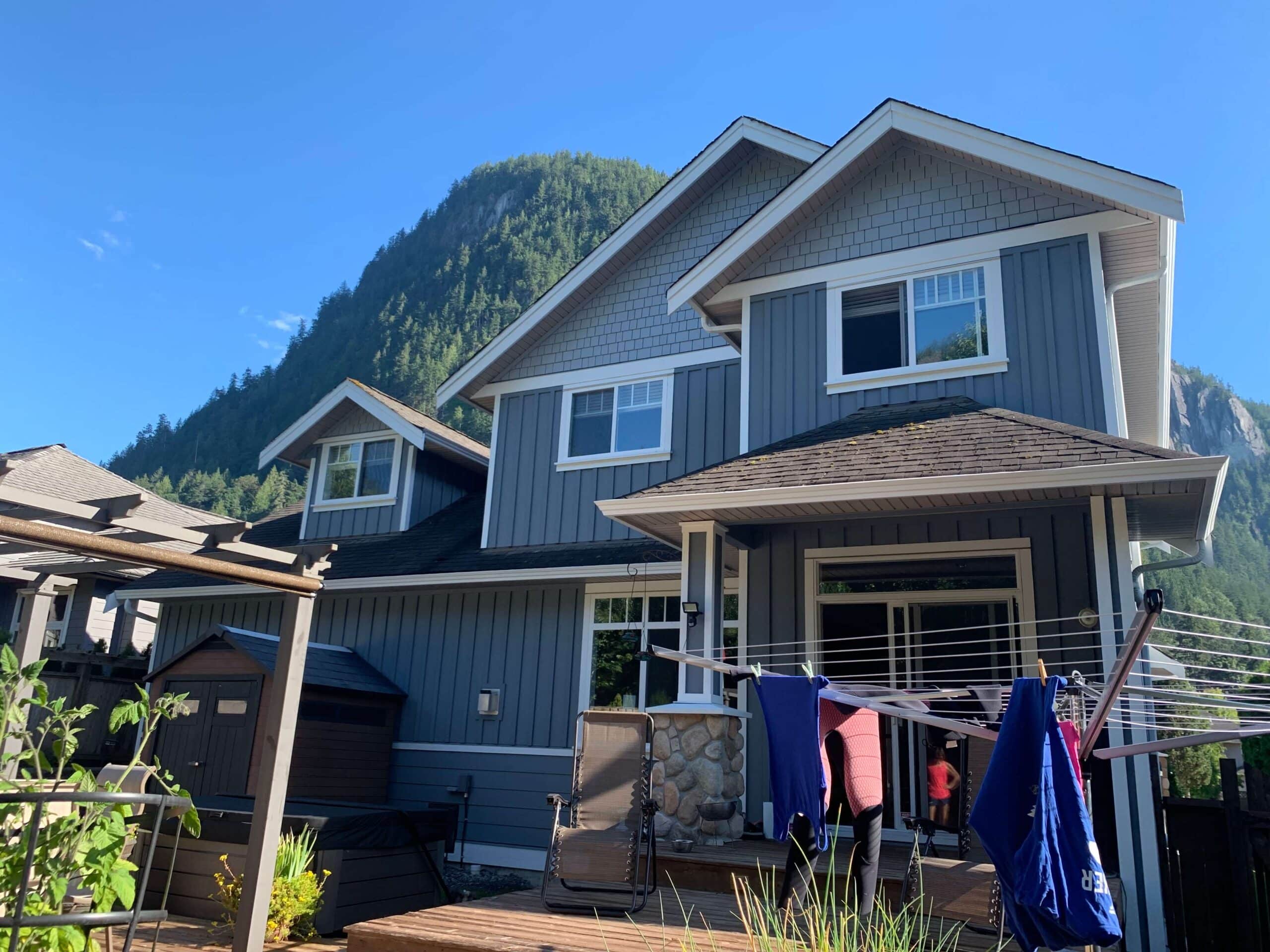 Exterior House Painting 21 hardy board painting in Squamish, BC