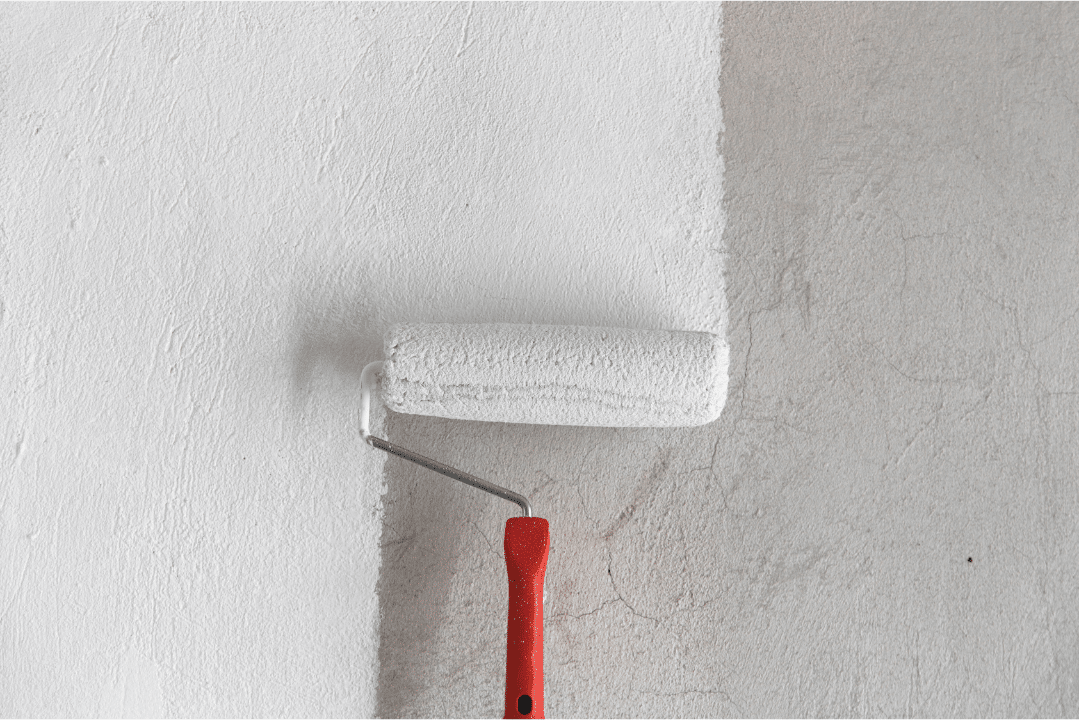 how to paint textured walls