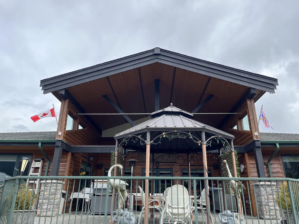 commercial wood staining